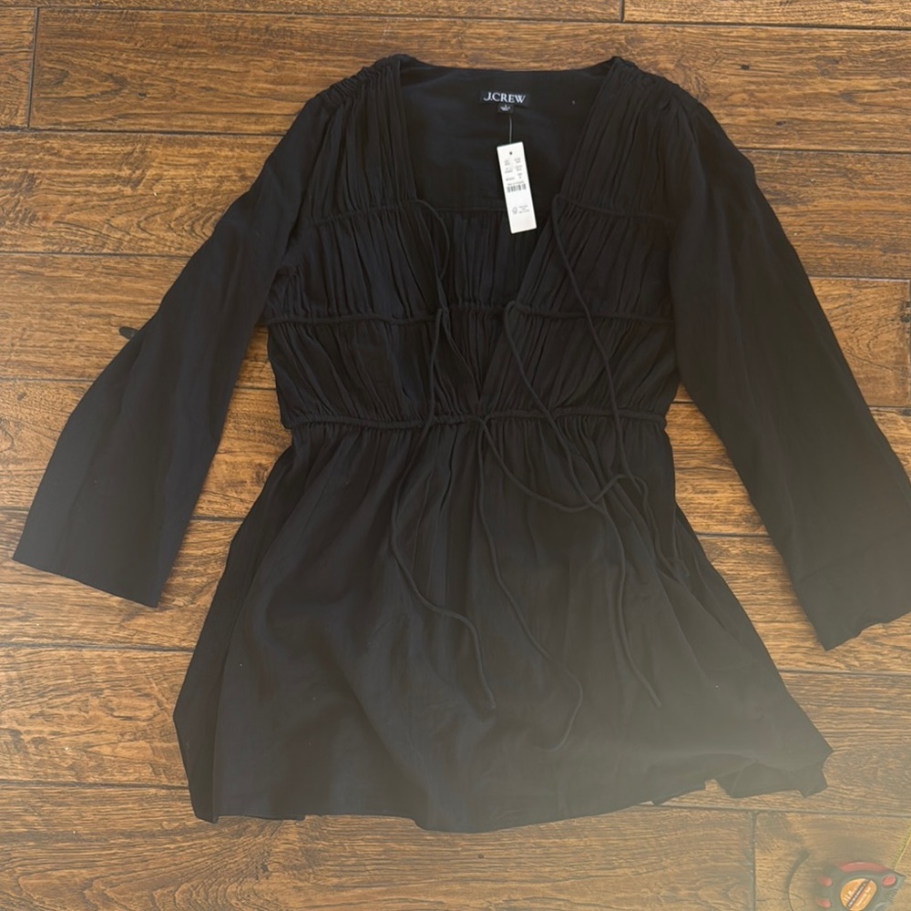 J.Crew Black cover up / dress